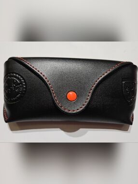 Ray-Ban Scuderia Ferrari Sunglasses Case Black Red Case Only.